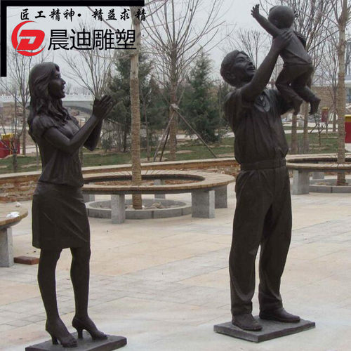 仿铜玻璃钢雕塑小品 仿铜玻璃钢雕塑小品